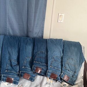 American Eagle Outfitters Men's Slim Jeans - Blue